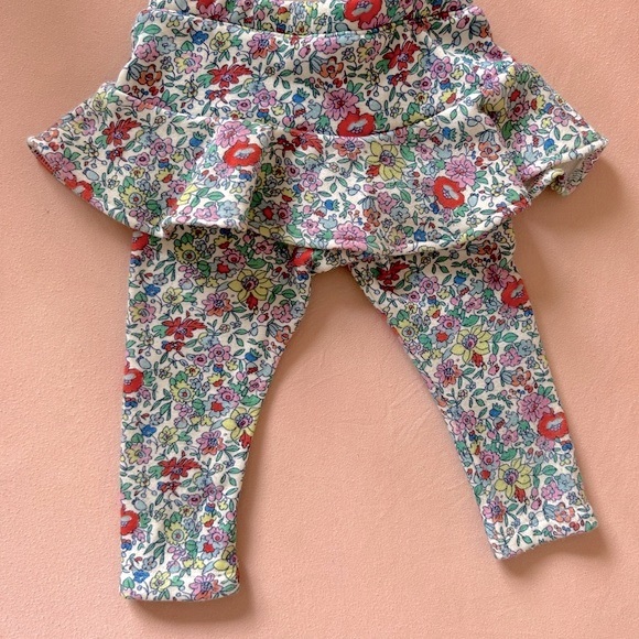 Rockets of Awesome Ditsy Floral Skirted Leggings, 18-24m - Picture 4 of 5